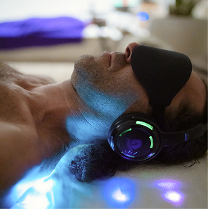 Crystal mat meditation
